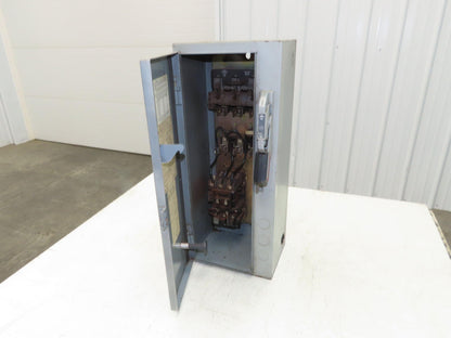 Allen Bradley 512BAB24 509BOB Combination Motor Starter Enclosure 509-B0D 10 Hp