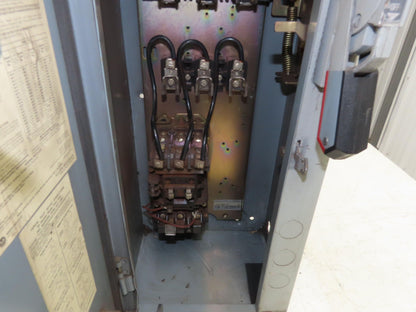 Allen Bradley 512BAB24 509BOB Combination Motor Starter Enclosure 509-B0D 10 Hp