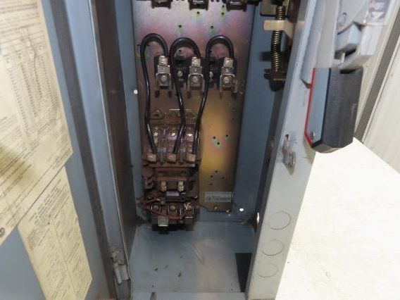 Allen Bradley 512BAB24 509BOB Combination Motor Starter Enclosure 509-B0D 10 Hp