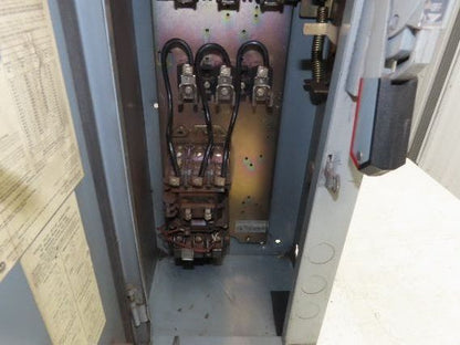 Allen Bradley 512BAB24 509BOB Combination Motor Starter Enclosure 509-B0D 10 Hp