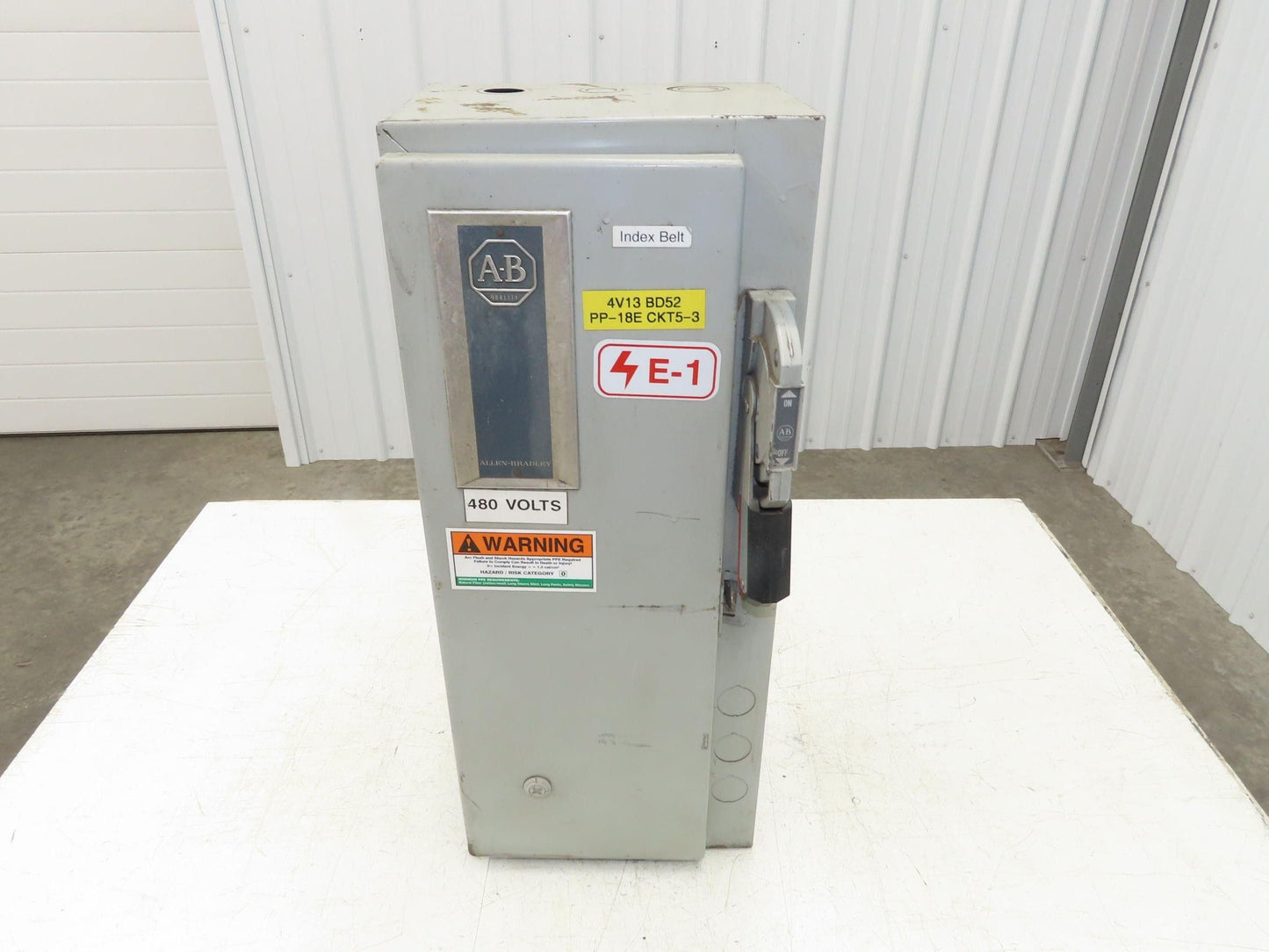 Allen Bradley 512BAB24 509BOB Combination Motor Starter Enclosure 509-B0D 10 Hp
