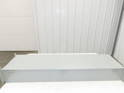 Hoffman F126L48 Lay-In Wireway 12"x6"x48" Nema 12