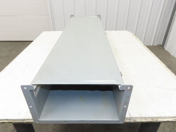 Hoffman F126L48 Lay-In Wireway 12"x6"x48" Nema 12