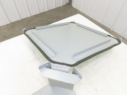 Hoffman F126LC Lay-In Wireway 12"x6" Cross Fitting Nema 12