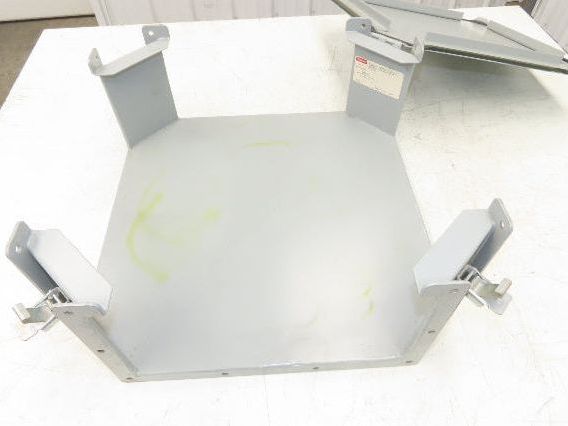 Hoffman F126LC Lay-In Wireway 12"x6" Cross Fitting Nema 12