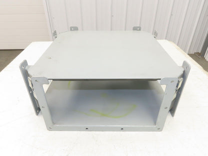 Hoffman F126LC Lay-In Wireway 12"x6" Cross Fitting Nema 12