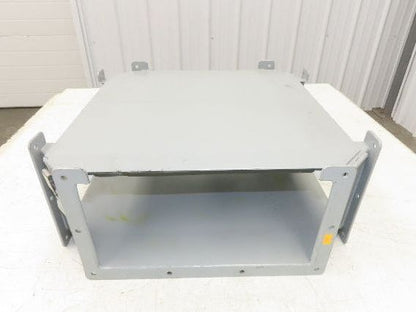 Hoffman F126LC Lay-In Wireway 12"x6" Cross Fitting Nema 12