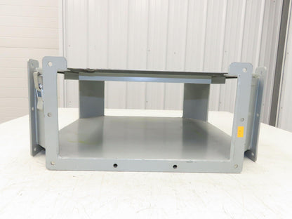 Hoffman F126LC Lay-In Wireway 12"x6" Cross Fitting Nema 12