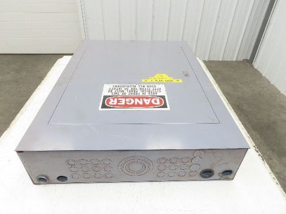Square D NH1B I-Line Panelboard Breaker Box 100A 277/480V 3PH 4W 18 Space 100Amp