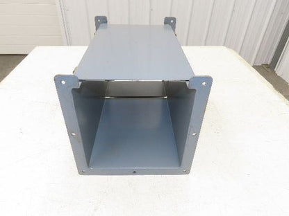 Hoffman F88LXL Lay-In Wireway 8"x8" Cutoff Fitting 9"-15" Nema 12