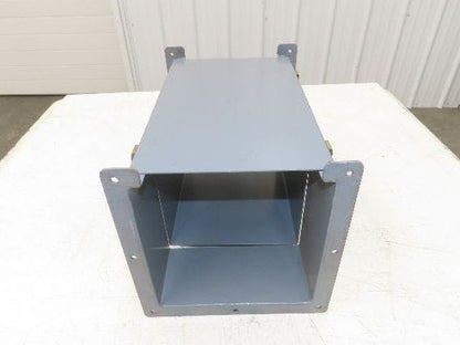 Hoffman F88LXL Lay-In Wireway 8"x8" Cutoff Fitting 9"-15" Nema 12