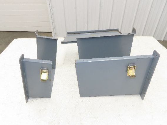 Hoffman F88LXL Lay-In Wireway 8"x8" Cutoff Fitting 9"-15" Nema 12