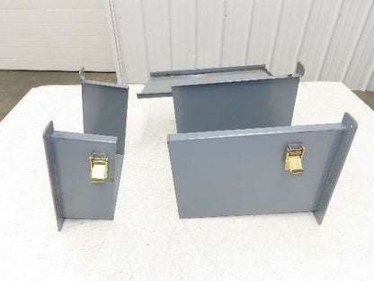 Hoffman F88LXL Lay-In Wireway 8"x8" Cutoff Fitting 9"-15" Nema 12