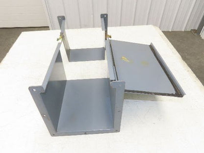 Hoffman F88LXL Lay-In Wireway 8"x8" Cutoff Fitting 9"-15" Nema 12