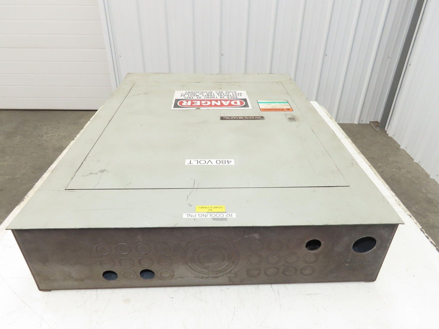 Square D NH1B I-Line Panelboard Breaker Box 100A 277/480V 3PH 4W 18 Space 100Amp