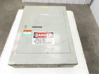 Square D NH1B I-Line Panelboard Breaker Box 100A 277/480V 3PH 4W 18 Space 100Amp