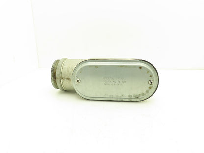 Crouse-Hinds LB-97 Condulet 3-1/2" Grayloy-Iron LB Unilet