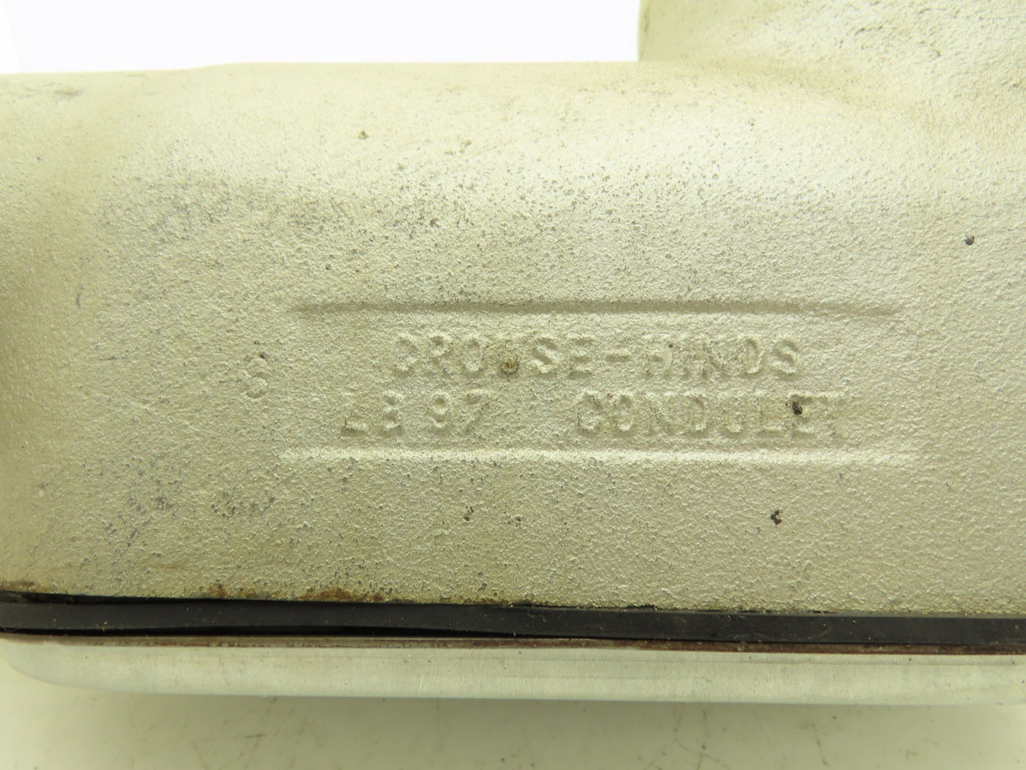 Crouse-Hinds LB-97 Condulet 3-1/2" Grayloy-Iron LB Unilet