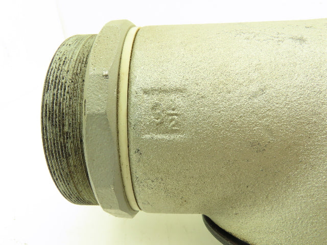 Crouse-Hinds LB-97 Condulet 3-1/2" Grayloy-Iron LB Unilet