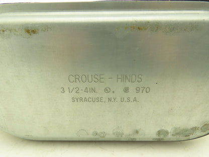 Crouse-Hinds LB-97 Condulet 3-1/2" Grayloy-Iron LB Unilet