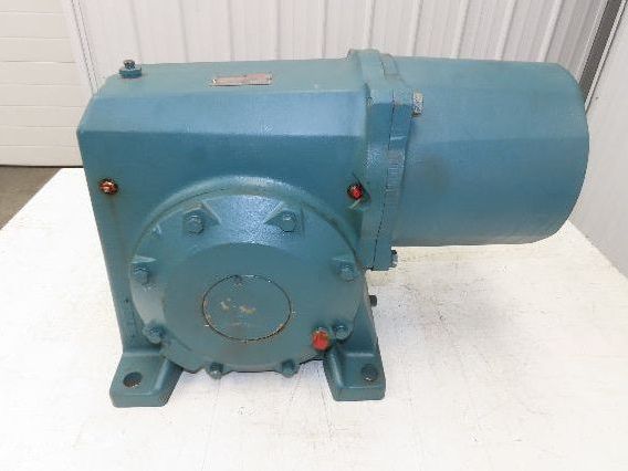 Reliance Master XL 180WM40A Speed Reducer 7.5:1 Gearbox 233rpm 18Hp 180TC RH