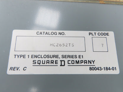 Square D NH1B I-Line Panelboard Breaker Box 225A 277/480V 3PH 4W 18 Space 225Amp