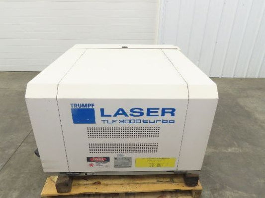 Trumpf TLF 3000 Turbo Industrial CNC Class IV Laser Resonator 1-4kW CO2 He N2