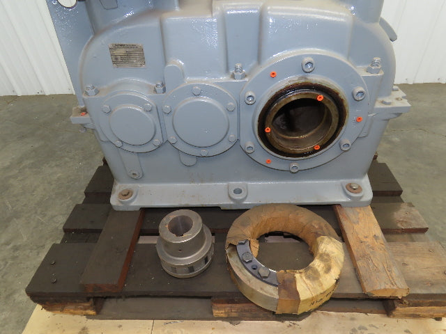 Flender KZA 225 Helical Gear Drive 85.97 Gearbox Reducer 21rpm 30Hp Hollow Shaft