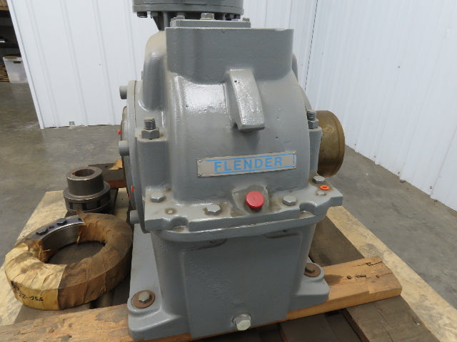 Flender KZA 225 Helical Gear Drive 85.97 Gearbox Reducer 21rpm 30Hp Hollow Shaft