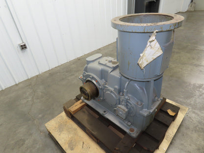 Flender KZA 225 Helical Gear Drive 85.97 Gearbox Reducer 21rpm 30Hp Hollow Shaft