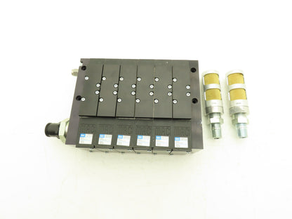 MAC 93A-000-CJD Manifold Assembly 6 Valve Prewired with Plug