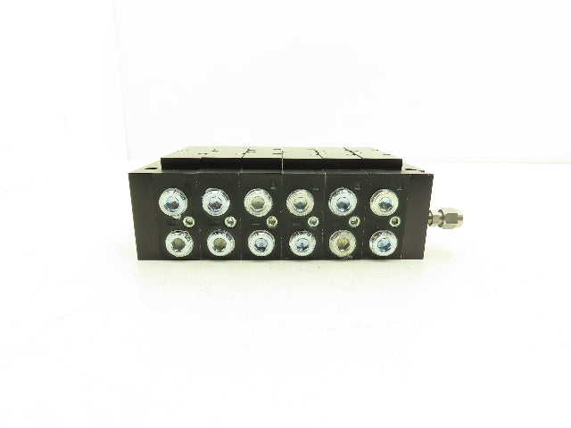 MAC 93A-000-CJD Manifold Assembly 6 Valve Prewired with Plug