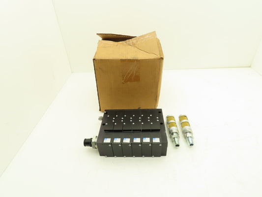 MAC 93A-000-CJD Manifold Assembly 6 Valve Prewired with Plug