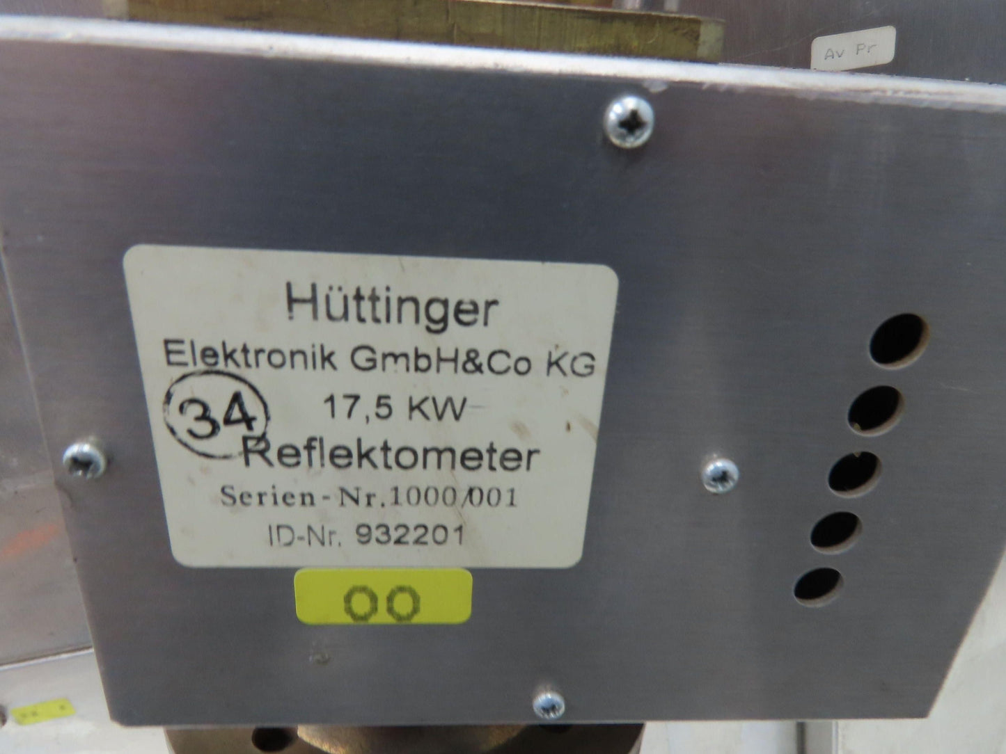 Huttinger Elektronik 461164 RF Power Output Amplifier 18kW from Trumpf TLF 3000