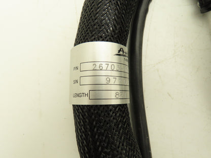 Astro Packaging 26703-08-N Hot Melt Glue 8' Hose 240V 240W Braided Cover #6 Core