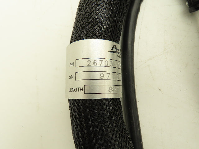 Astro Packaging 26703-08-N Hot Melt Glue 8' Hose 240V 240W Braided Cover #6 Core