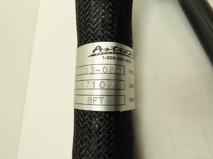 Astro Packaging 26703-08-N Hot Melt Glue 8' Hose 240V 240W Braided Cover #6 Core