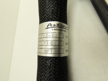 Astro Packaging 26703-08-N Hot Melt Glue 8' Hose 240V 240W Braided Cover #6 Core