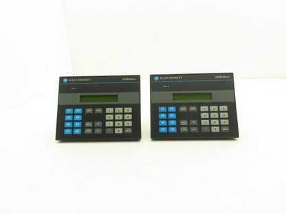 Allen Bradley 2707-M485P3 DTAM Micro HMI Operator Interface Module Lot of 2
