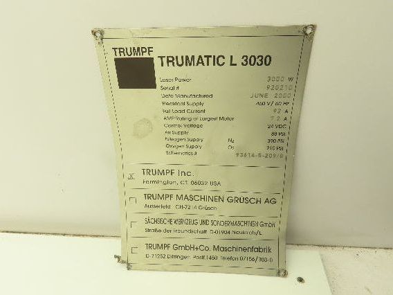 Concoa 6242412 Laser Gas Supply Regulator Panel Helium Nitrogen Carbon Dioxide