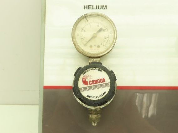 Concoa 6242412 Laser Gas Supply Regulator Panel Helium Nitrogen Carbon Dioxide