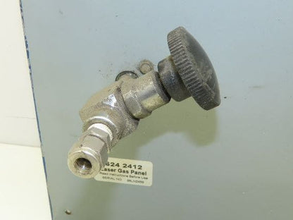 Concoa 6242412 Laser Gas Supply Regulator Panel Helium Nitrogen Carbon Dioxide