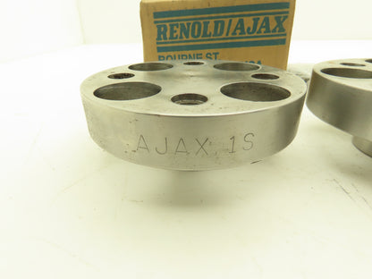 Renold AJAX 1S Pin And Bushing Coupling Blank Set w/Pins 4-3/8" OD