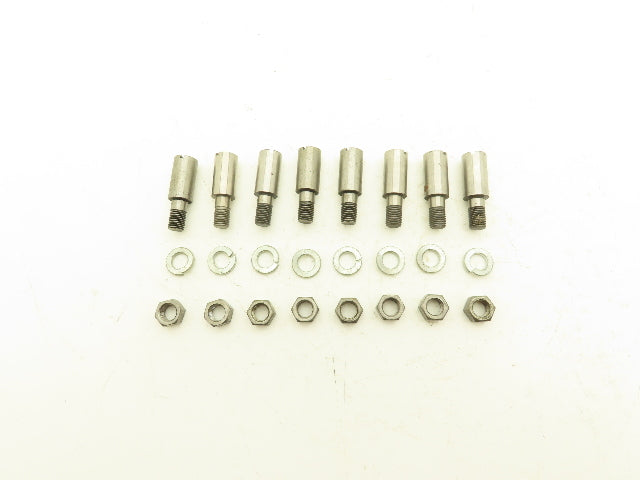 Renold AJAX 1S Coupling Stud Pins 9/16" Dia x 3/8-24  Lot of 8