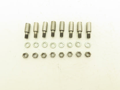 Renold AJAX 1S Coupling Stud Pins 9/16" Dia x 3/8-24  Lot of 8