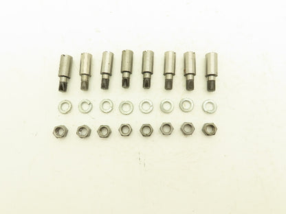Renold AJAX 1S Coupling Stud Pins 9/16" Dia x 3/8-24  Lot of 8