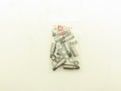Renold AJAX 1S Coupling Stud Pins 9/16" Dia x 3/8-24  Lot of 8