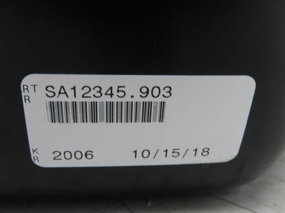 Universal Forklift Replacement Seat Black Vinyl 18" SA12345.903