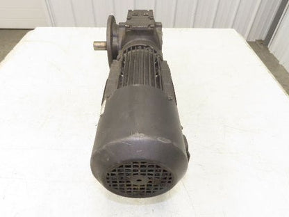 Sew-Eurodrive SF47DT80N4BMG1HR Brake Gearmotor 14.24 Reducer 1Hp 230/460V RH