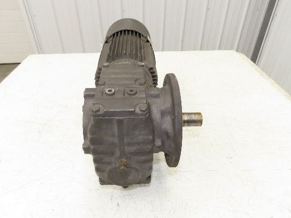 Sew-Eurodrive SF47DT80N4BMG1HR Brake Gearmotor 14.24 Reducer 1Hp 230/460V RH